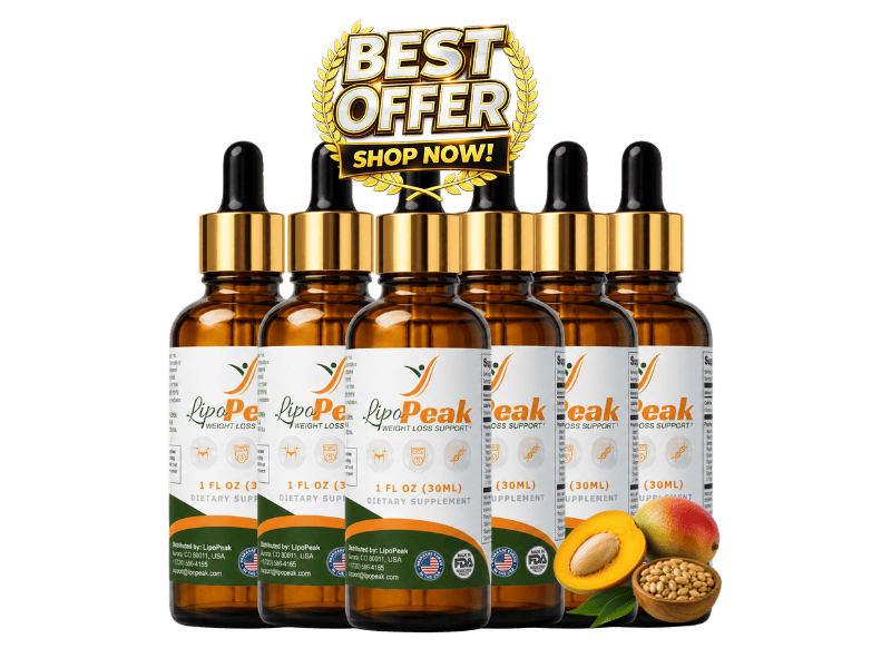 LipoPeak 6 bottles